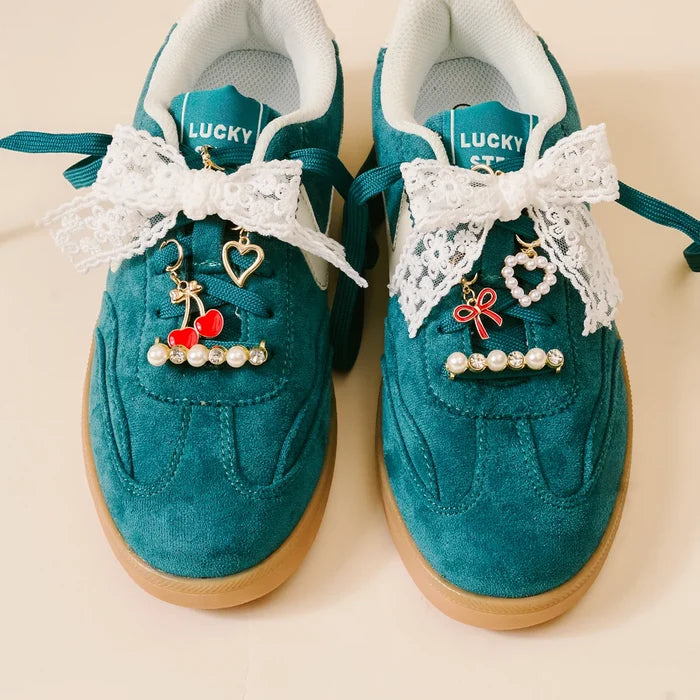 THE DARLING EFFECT- Cherry Twist Dazzle Shoe Charm Pack