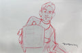 The Iron Giant Head Animator Signed Model Sheets
