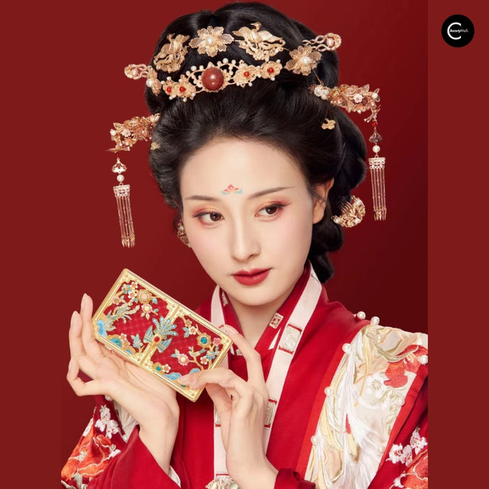 The Palace Museum Treasure Collection Phoenix Crown Eyeshadow Palette & Gift Set style #Treasure Collection Eye Shadow Palette