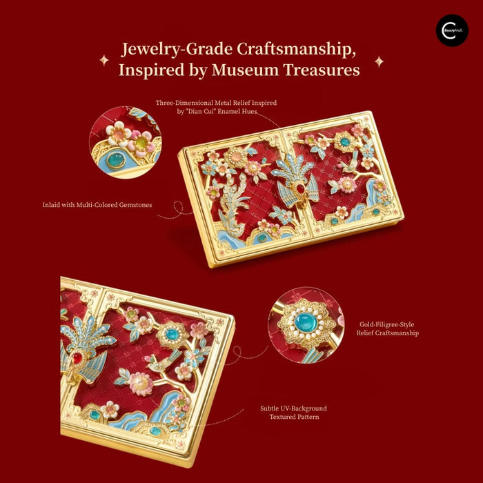 The Palace Museum Treasure Collection Phoenix Crown Eyeshadow Palette & Gift Set style #Treasure Collection Eye Shadow Palette