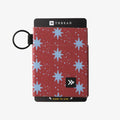 Thread brand elastic wallet with key ring in Lyra.