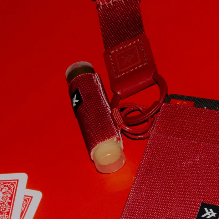 THREAD - Red Lip Balm Holder