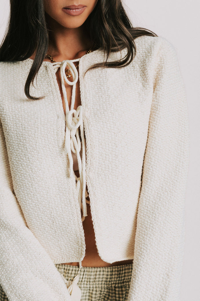 Tie It In A Bow Cardigan