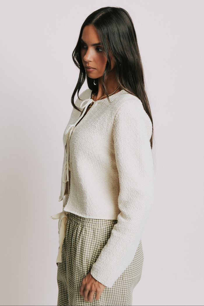 Tie It In A Bow Cardigan