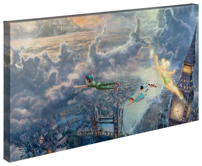 Tinker Bell and Peter Pan Fly to Neverland