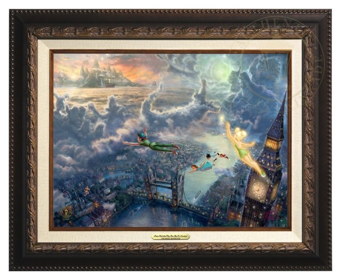 Tinker Bell and Peter Pan Fly to Neverland