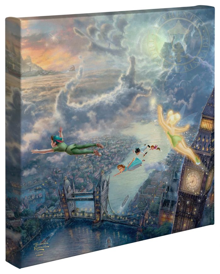 Tinker Bell and Peter Pan Fly to Neverland