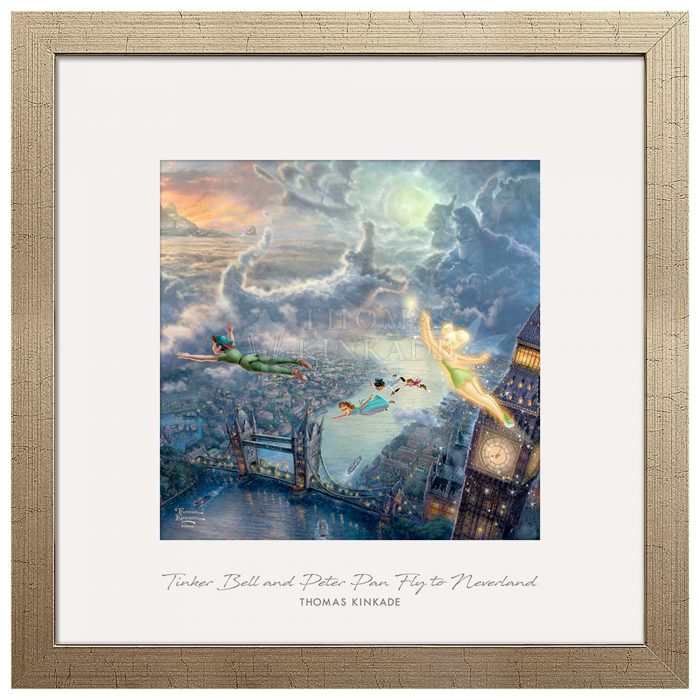 Tinker Bell and Peter Pan Fly to Neverland