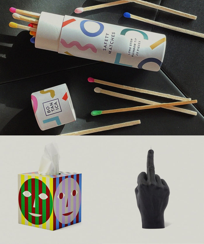 Tissue Box + Hand Gesture + Rainbow Match