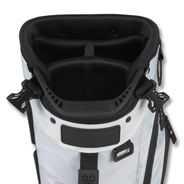 Titleist White Out Limited Edition Players 4 Camo Stand Bag 2023