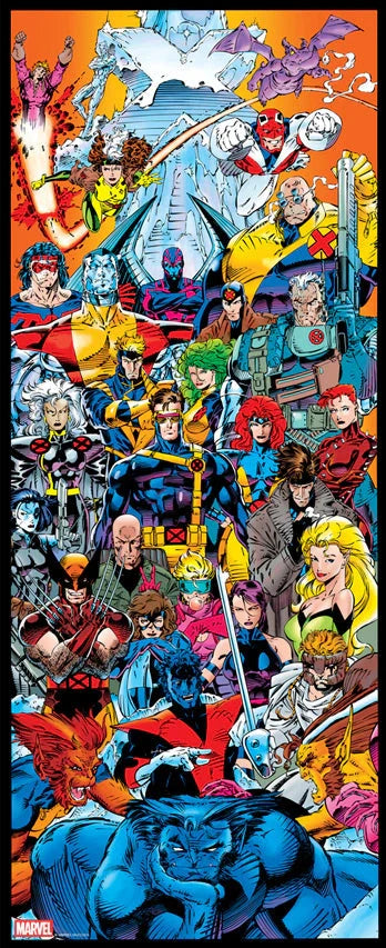 X-Men Door Poster - Variant